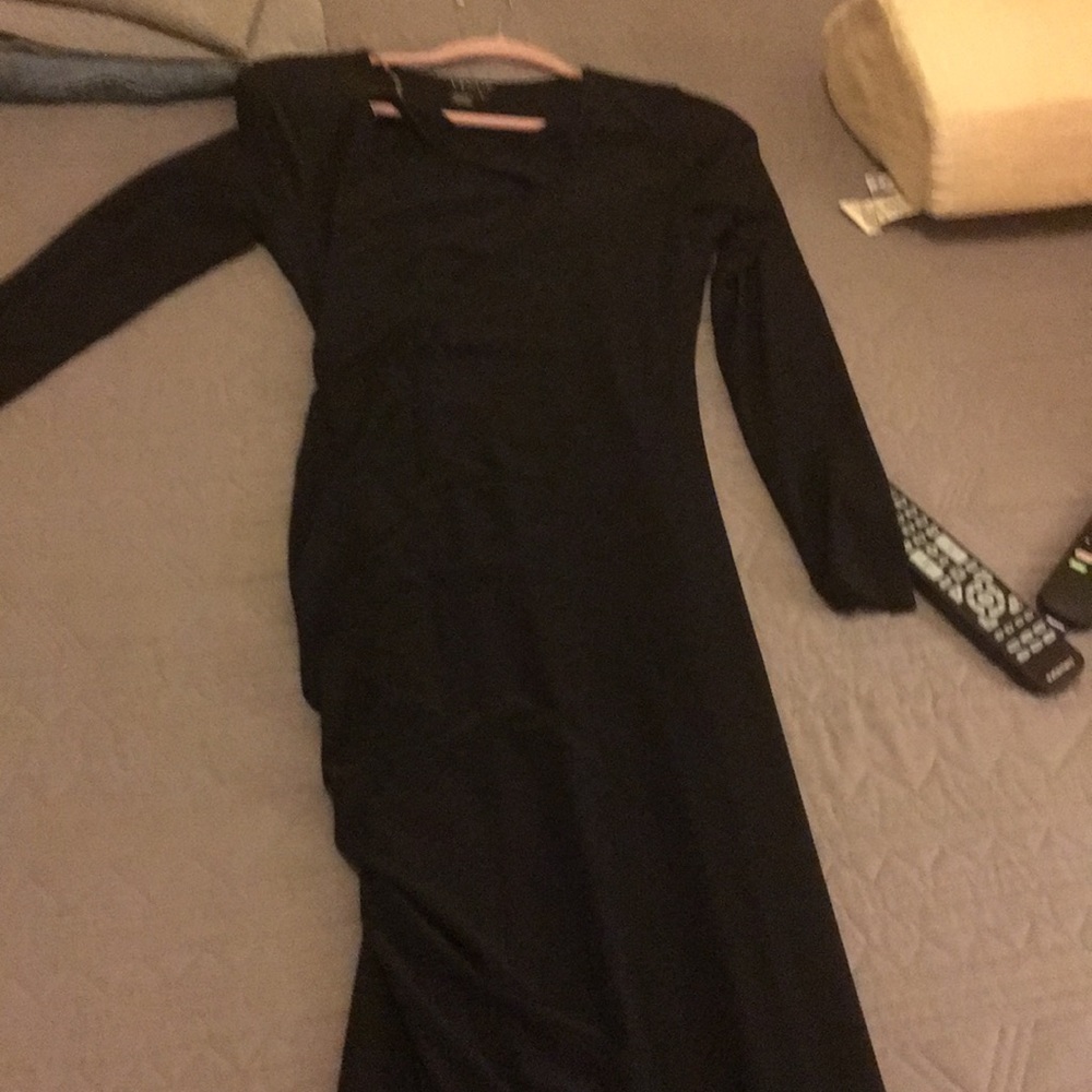 Long black dress